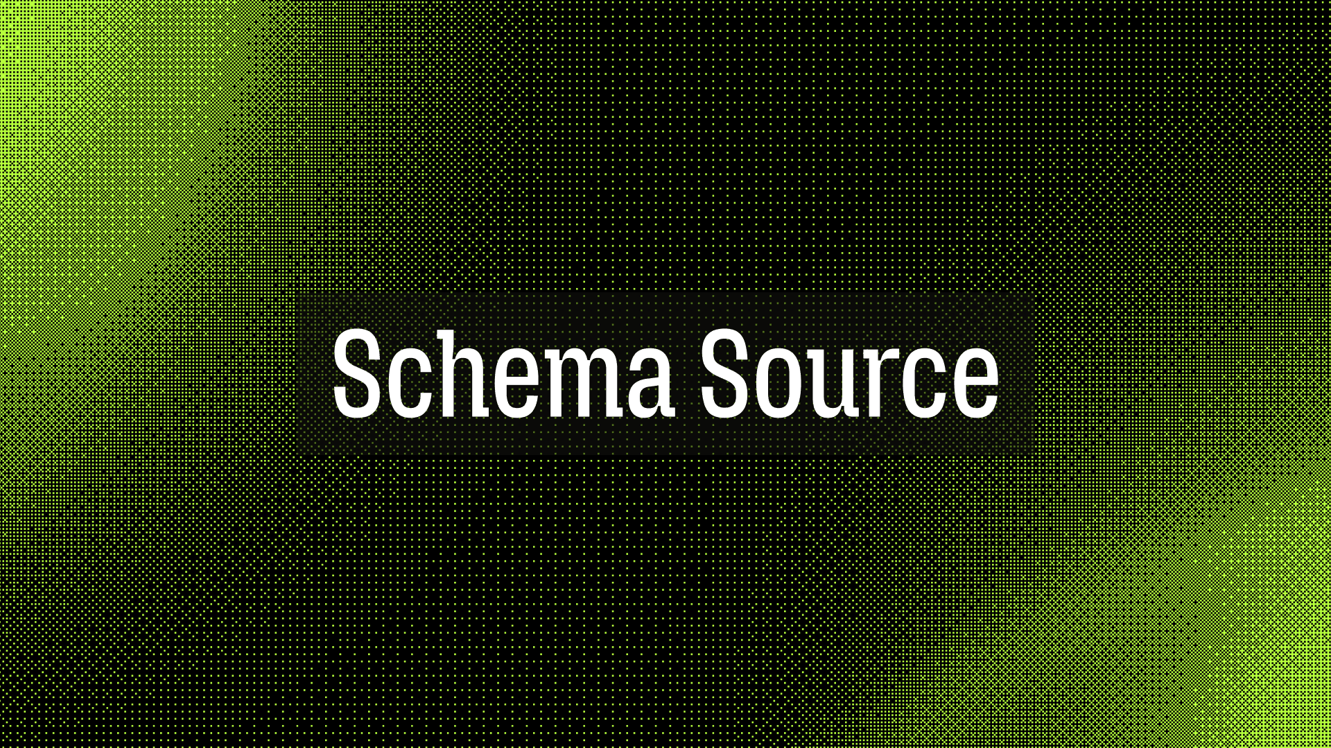 Introducing Schema Source: Programmatic Blueprinting for Web Data Extraction